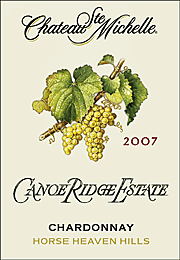 Chateau Ste Michelle 2007 Canoe Ridge Estate Chardonnay